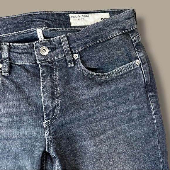 Rag & Bone ‘Dre’ Low-Rise Ankle Slim Boyfriend Jeans in “Fillmore” Size 25 - Picture 5 of 16